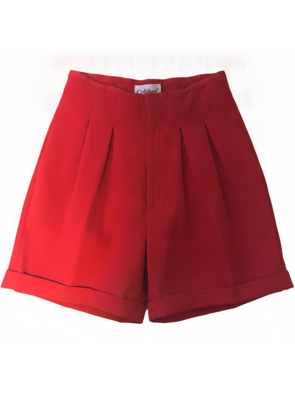 Vintage 70’s high waisted shorts red play 6 small fairy hiking